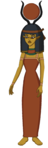 Tutenstein Hathor the Egyptian Goddess