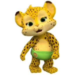 Word Party Franny the Cheetah