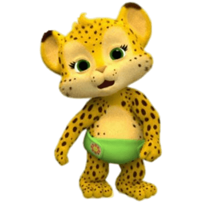 Word Party Franny the Cheetah