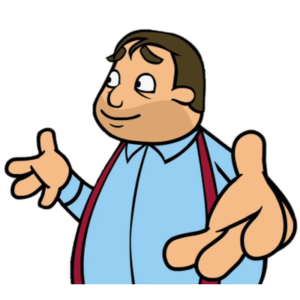 WordGirl Big Left Hand Guy