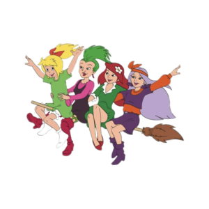 Bibi Blocksberg Witches on a broom
