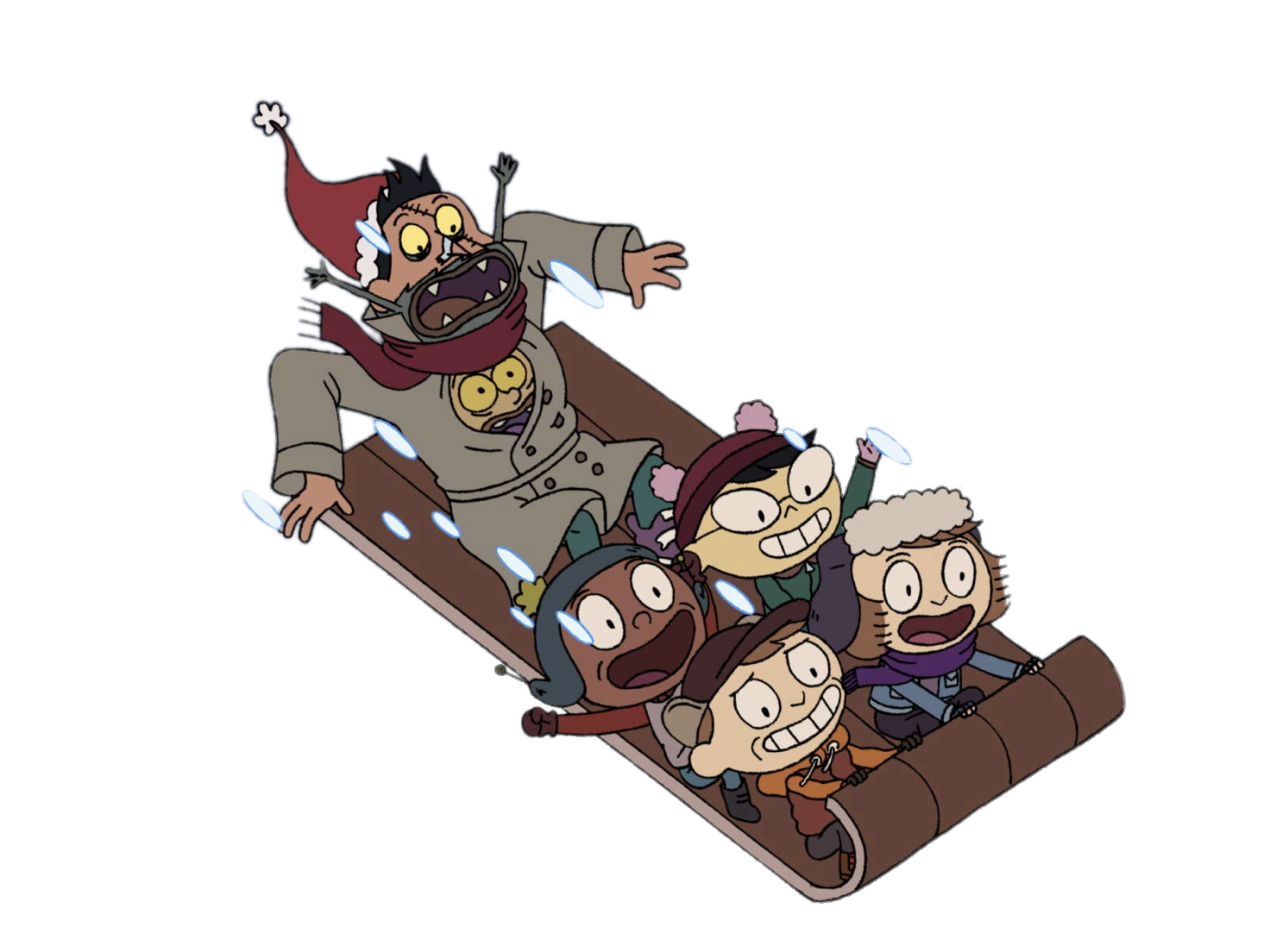 Costume Quest Sleighing