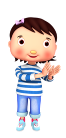 Little Baby Bum Mia clapping