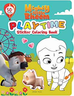Mighty Little Bheem – Sticker Coloring Book
