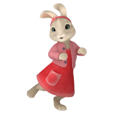 Peter Rabbit – Lily Bobtail dancing
