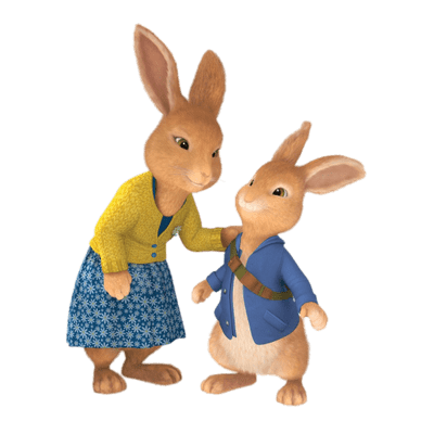 Peter Rabbit – Peter with mum