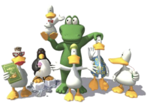 Sitting Ducks Aldo and the ducks