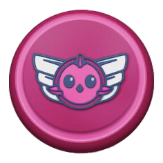 Top Wing Pink Medallion Penny