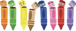 Color Crew Colors in a Row