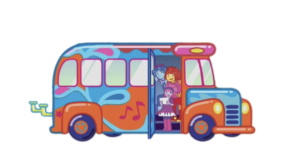 Doodlebops Tour Bus