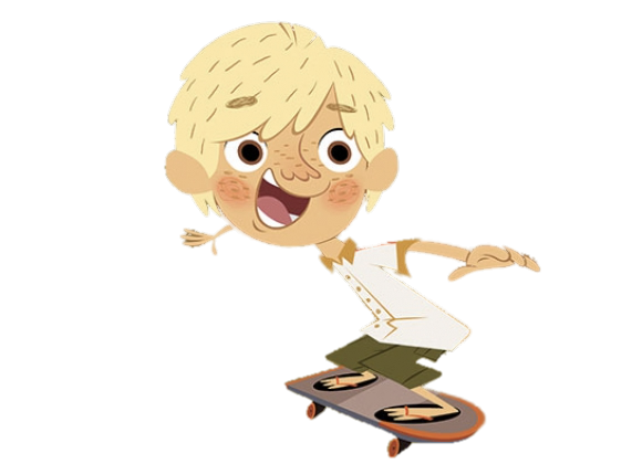 Floopaloo – Bryan on Skateboard