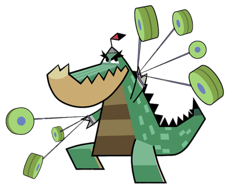 Check out this transparent Hero 108 - Crocodile King PNG image
