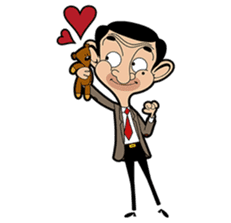 Check out this transparent Mr Bean - Mr Bean loves Teddy PNG image