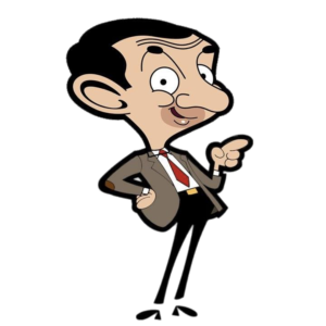 Mr Bean Mr Bean posing