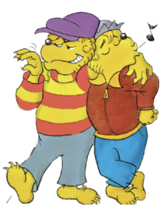The Berenstain Bears Too Tall Grizzly and his mate