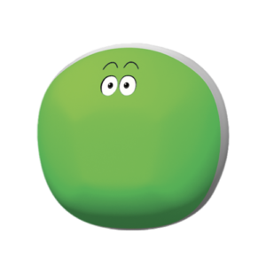 Wonder Balls Green and Grey Ball