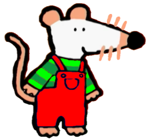 Maisy Red Overalls