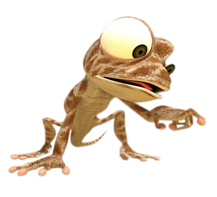 Check out this transparent Oscar's Oasis - Liz the Lizard PNG image