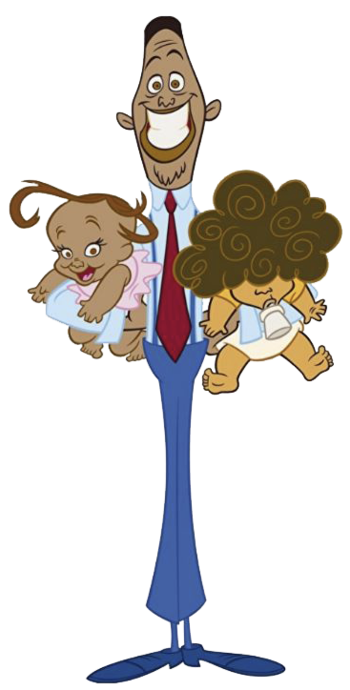 Check out this transparent The Proud Family - Twins PNG image