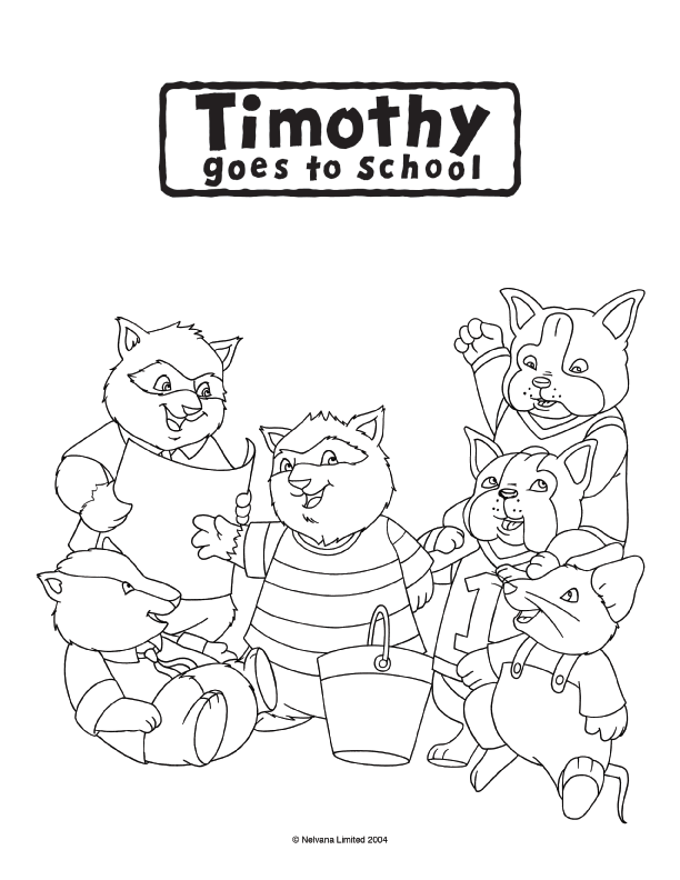 Timothy goes to School Timothy and Friends
