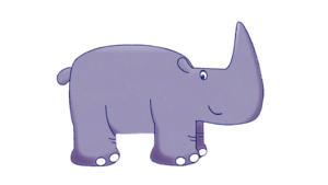 64 Zoo Lane Ronald the Rhinoceros