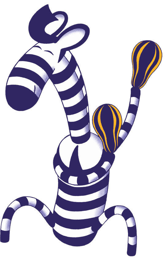 64 Zoo Lane Zed the Zebra