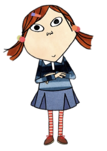 Charlie and Lola Evie