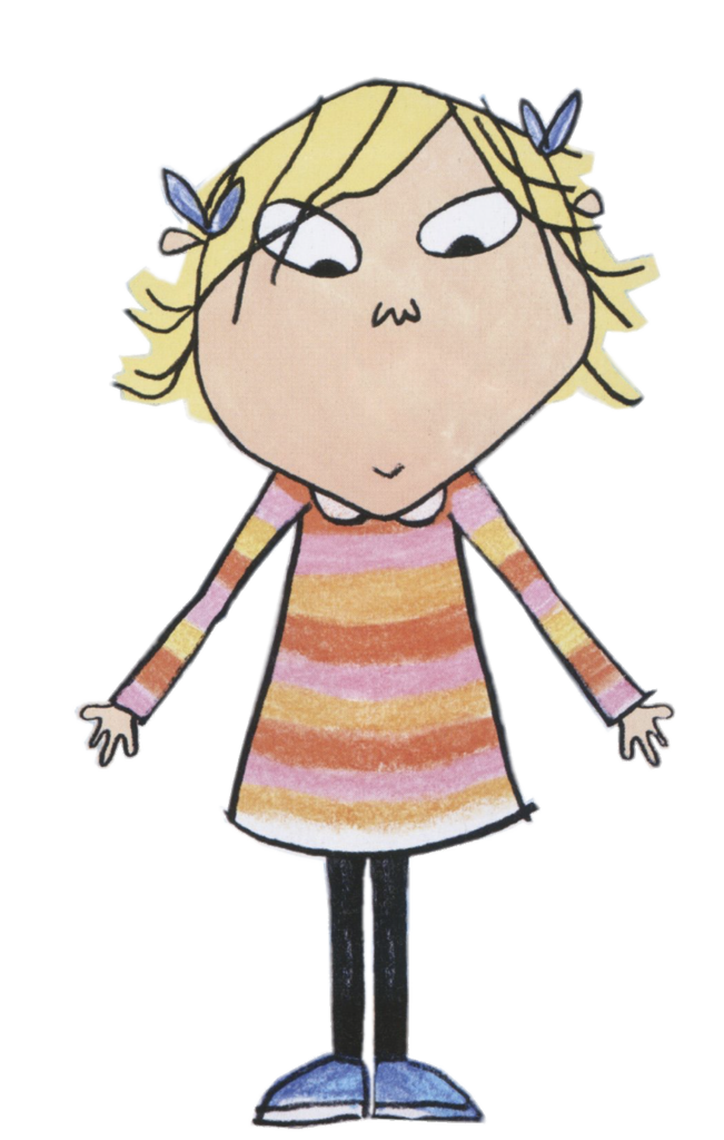Charlie and Lola – Lola in Striped Dress