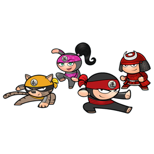 Chop Chop Ninja – Four Friends
