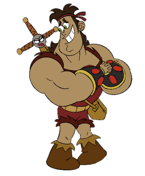 Check out this transparent Dave the Barbarian - Dave PNG image