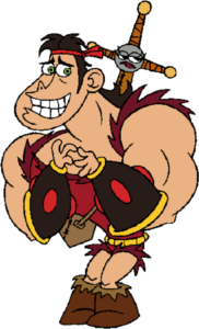 Dave the Barbarian Shy Dave