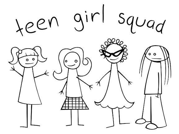 Homestar Runner Teen Girl Squad