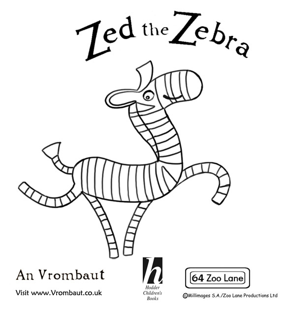 64 Zoo Lane Zed the Zebra