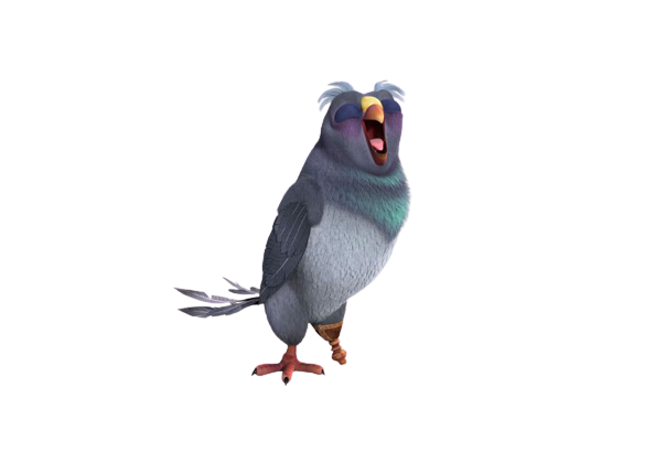 Dogmatix – Asthmatix the Pigeon