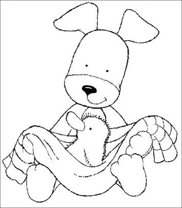 bath time coloring page