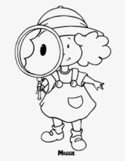 cooker coloring page easy maggie and the ferocious beast