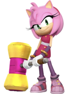 Sonic Boom Amy Rose with Hammer