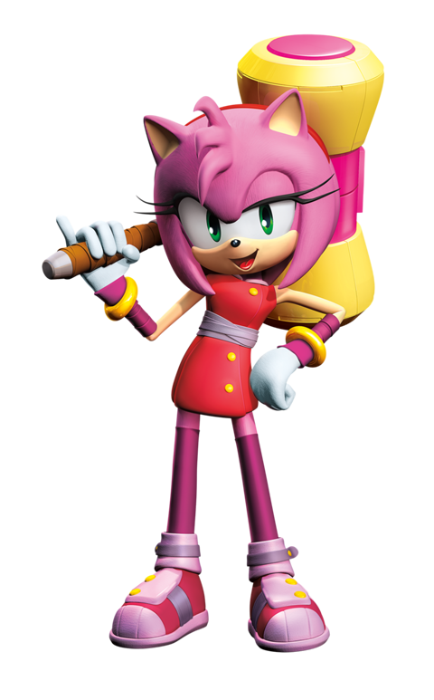 Check out this transparent Sonic Boom - Amy Rose PNG image