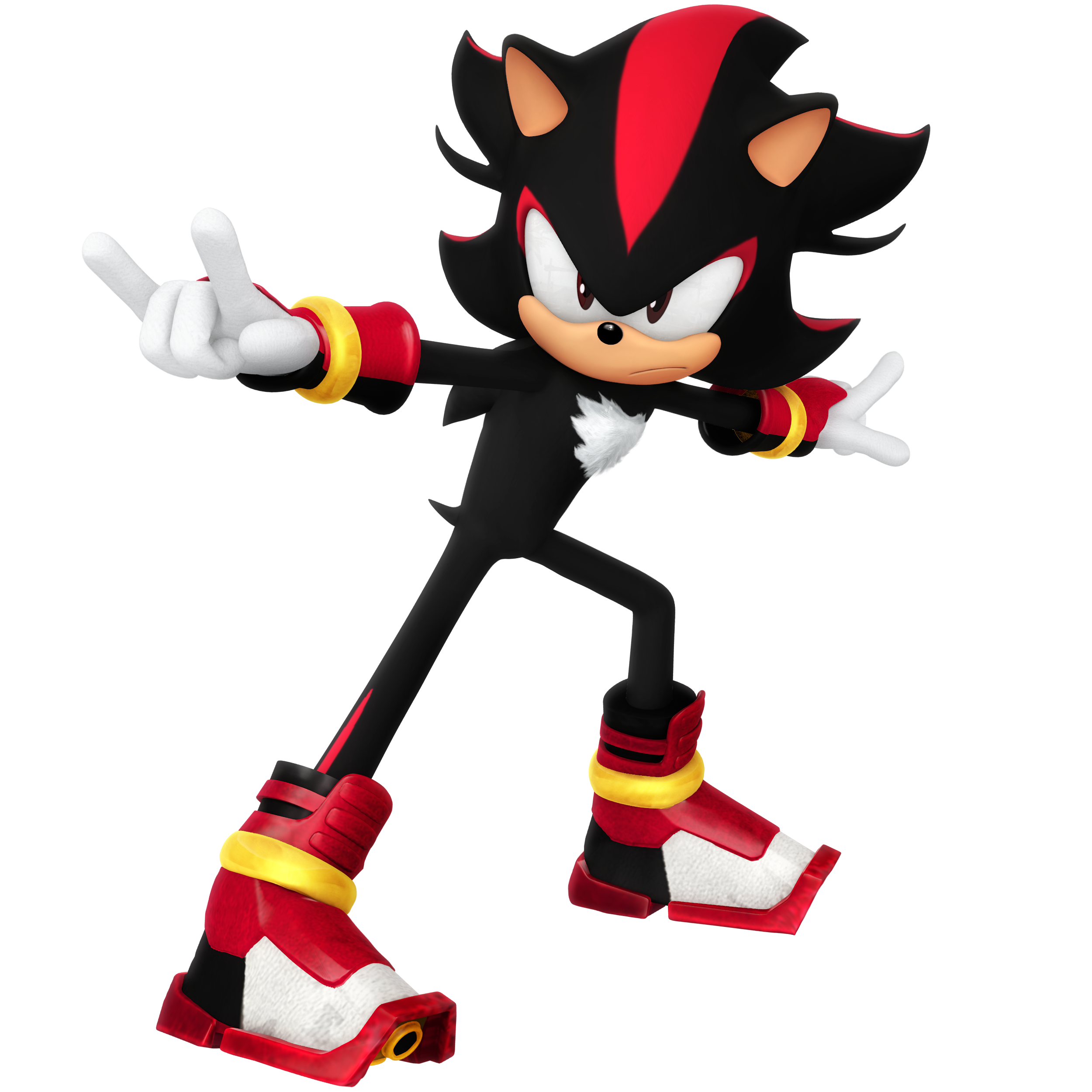 Shadow The Hedgehog Png - Shadow Sonic The Hedgehog, Transparent