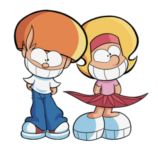 Check out this transparent Sweet Little Monsters - Tom and Nina PNG image