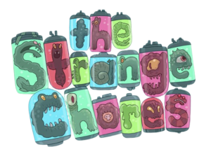The Strange Chores logo