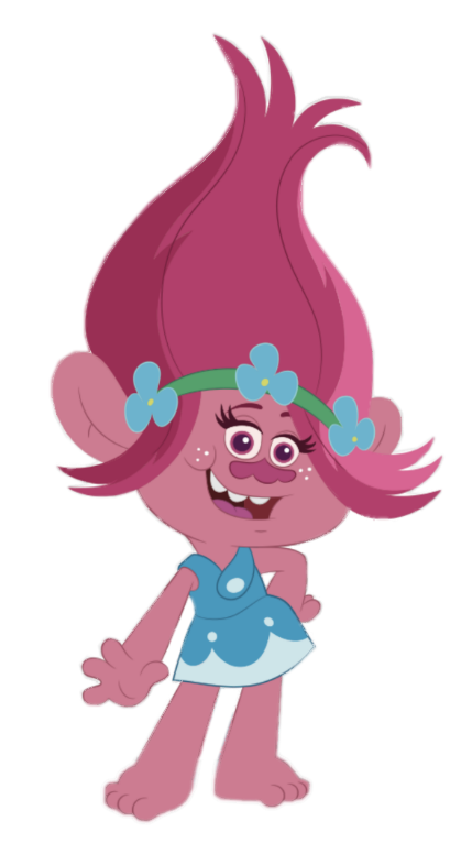 Check out this transparent Trollstopia - Queen Poppy PNG image