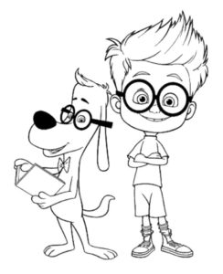 Mr. Peabody Sherman Father and son