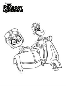 Mr. Peabody Sherman Side car
