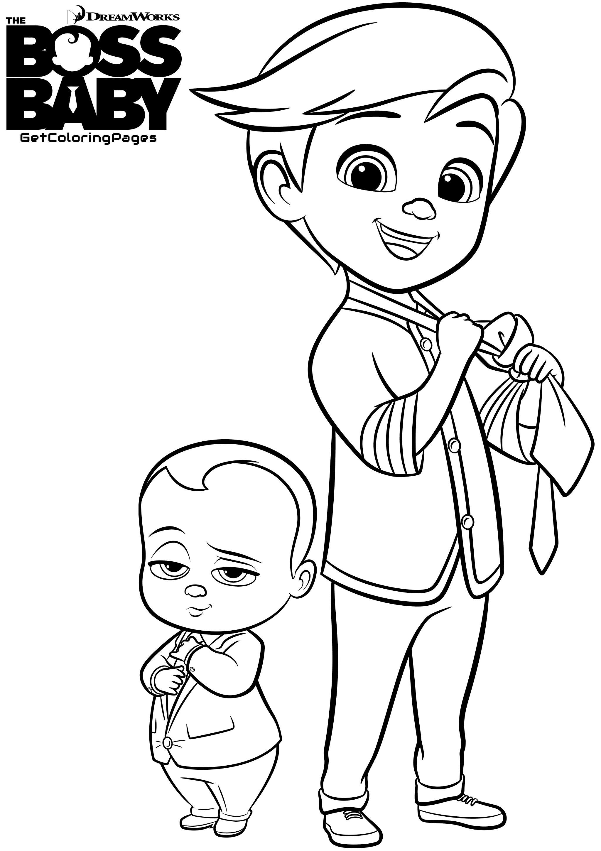 The Boss Baby Baby and Tim