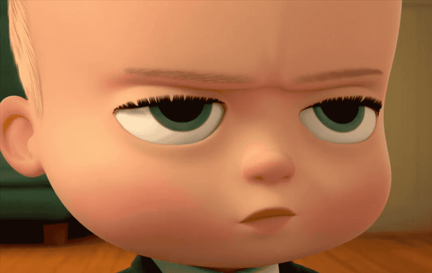 The Boss Baby - Frown animated GIF