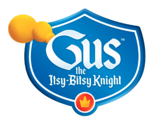 Gus the Itsy Bitsy Knight logo