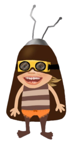 The Flamin Thongs Cockroach Costume