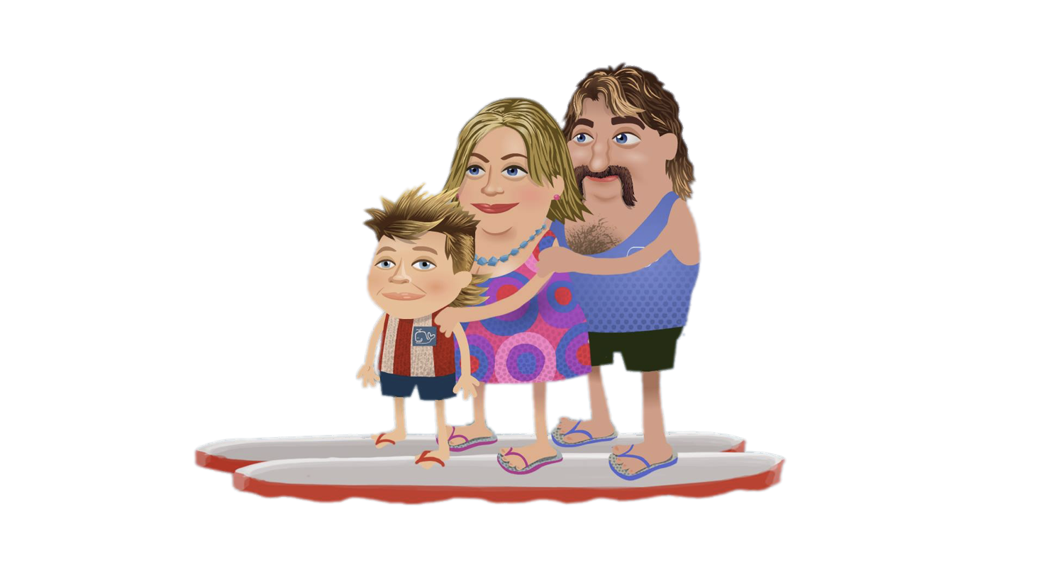 The Flamin Thongs Rafting