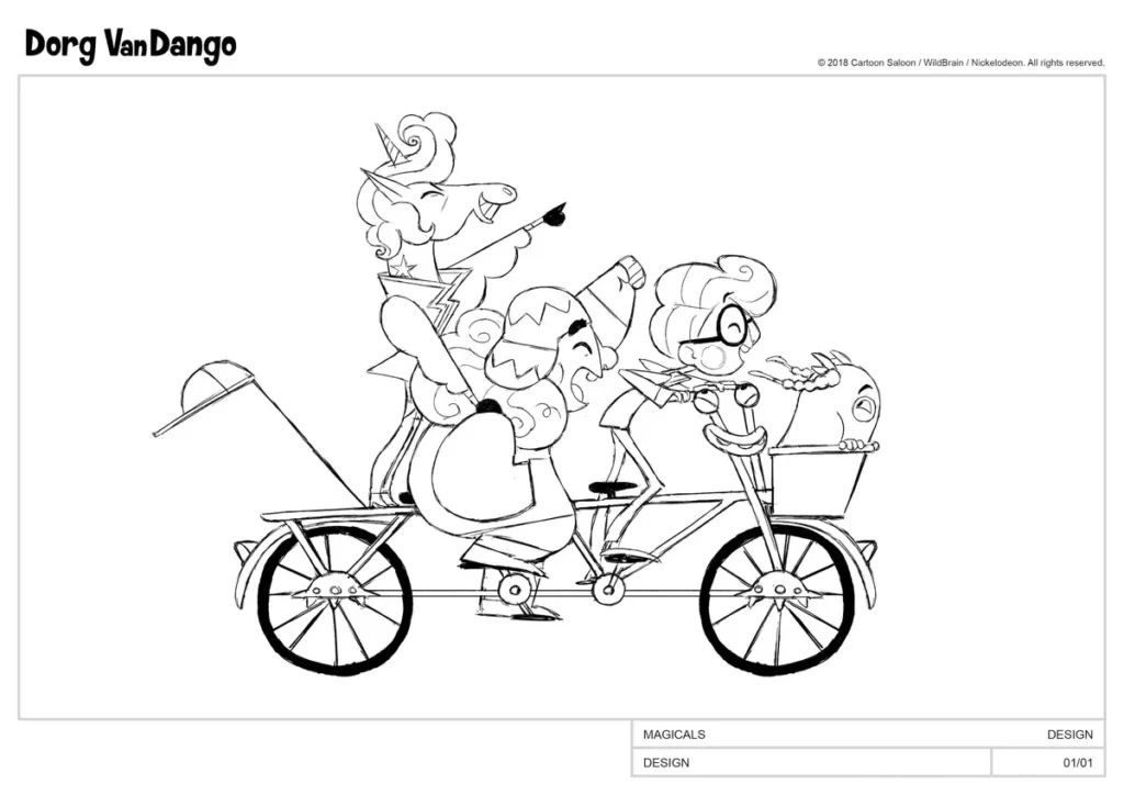 Dorg Van Dango Bike ride